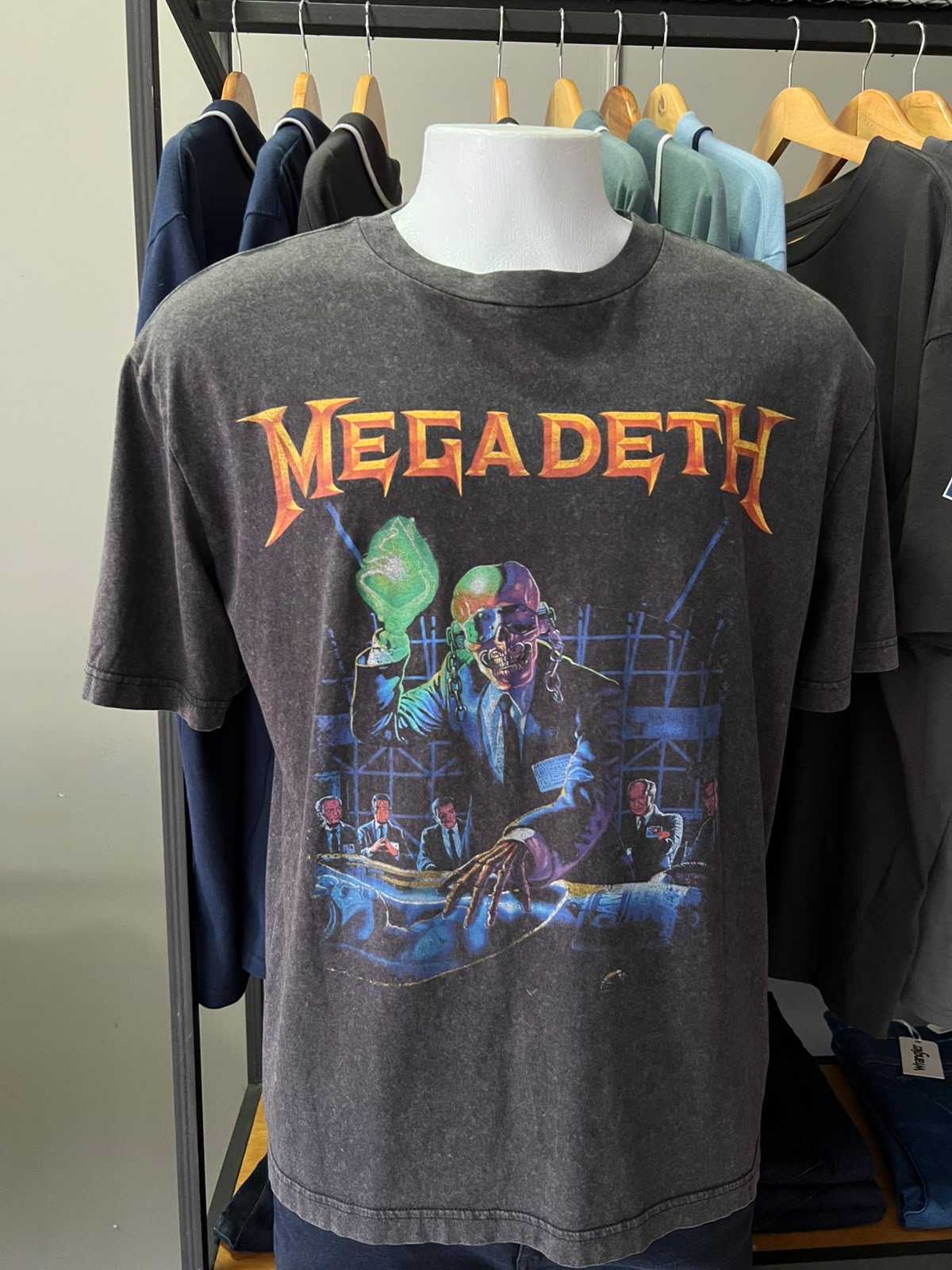 Remera Megadeth Lic Oficial 